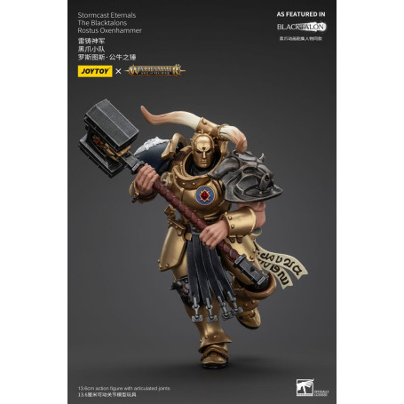 JoyToy - Stormcast Eternals The Blacktalons - Martello buoi Rostus 1/18 - Warhammer Age of Sigmar