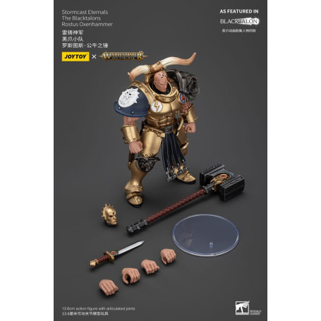JoyToy - Stormcast Eternals The Blacktalons - Martello buoi Rostus 1/18 - Warhammer Age of Sigmar