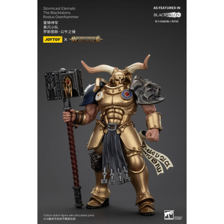 JoyToy - Stormcast Eternals The Blacktalons - Martello buoi Rostus 1/18 - Warhammer Age of Sigmar