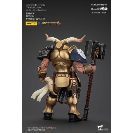 JoyToy - Stormcast Eternals The Blacktalons - Martello buoi Rostus 1/18 - Warhammer Age of Sigmar