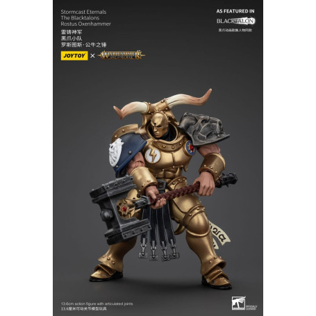 JoyToy - Stormcast Eternals The Blacktalons - Martello buoi Rostus 1/18 - Warhammer Age of Sigmar
