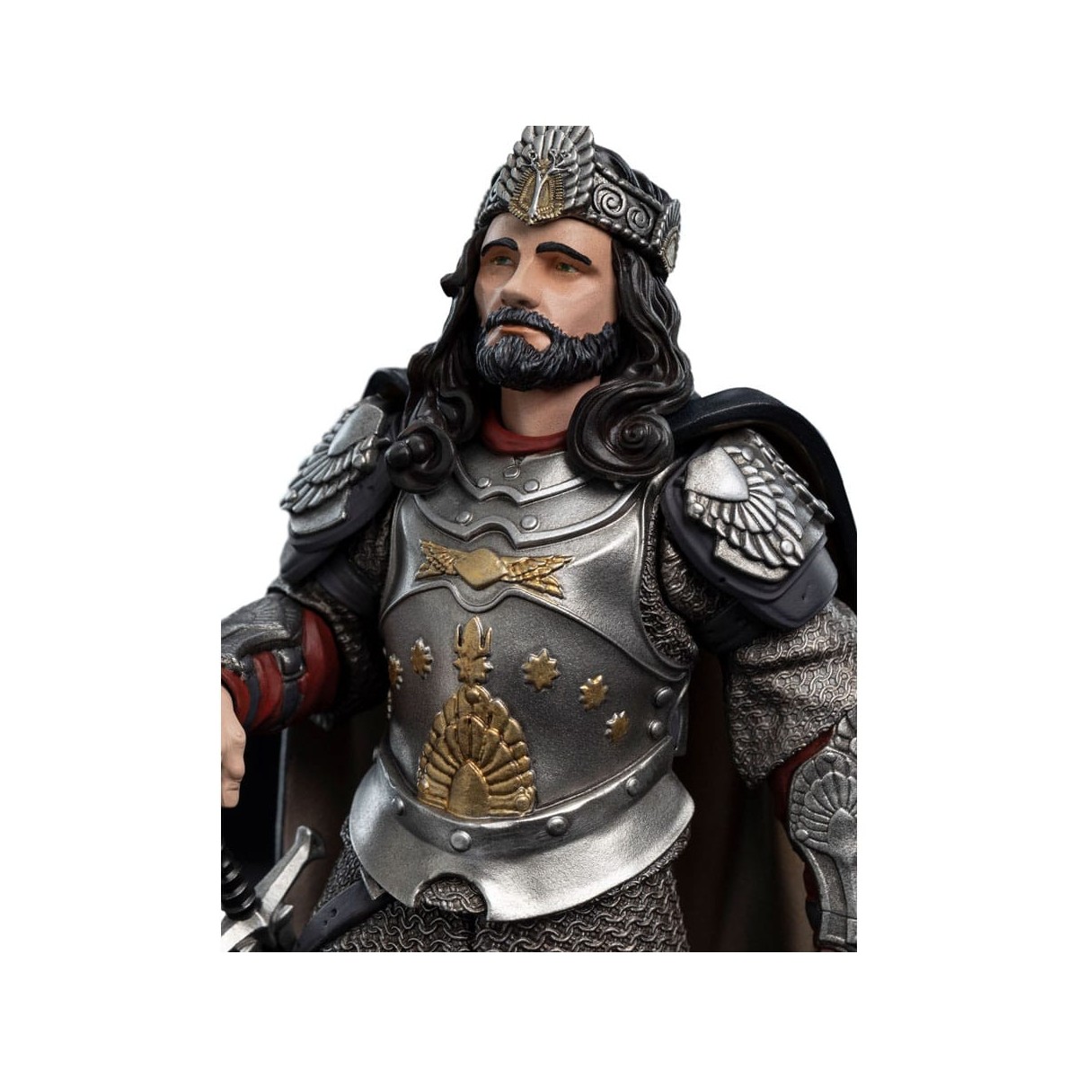 Statua Weta in vinile Il Signore degli Anelli - Mini Epics - Re Aragorn