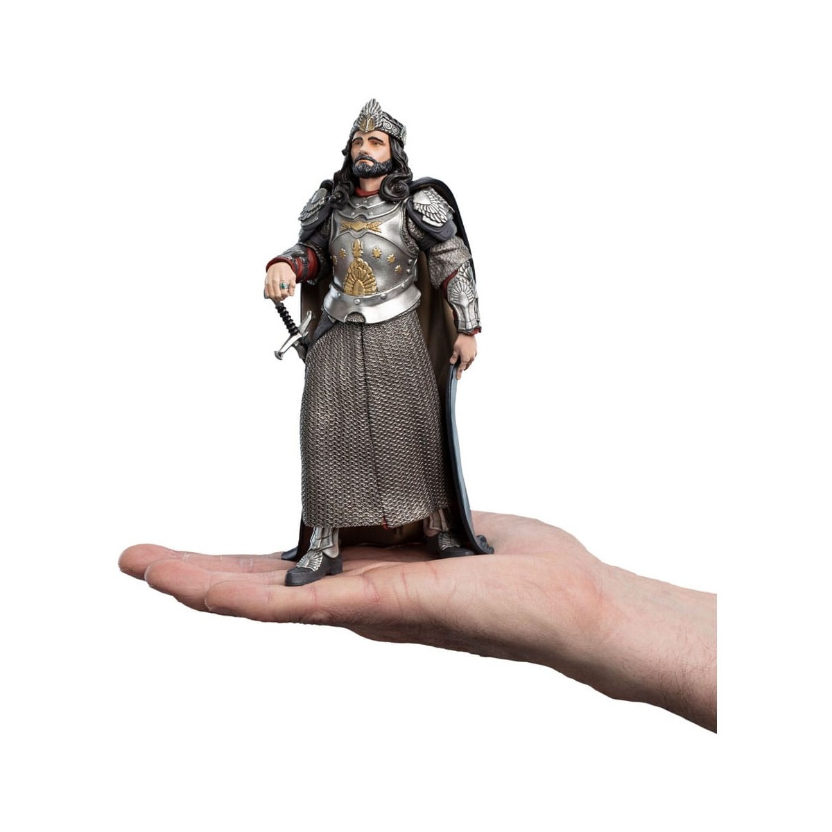 Statua Weta in vinile Il Signore degli Anelli - Mini Epics - Re Aragorn
