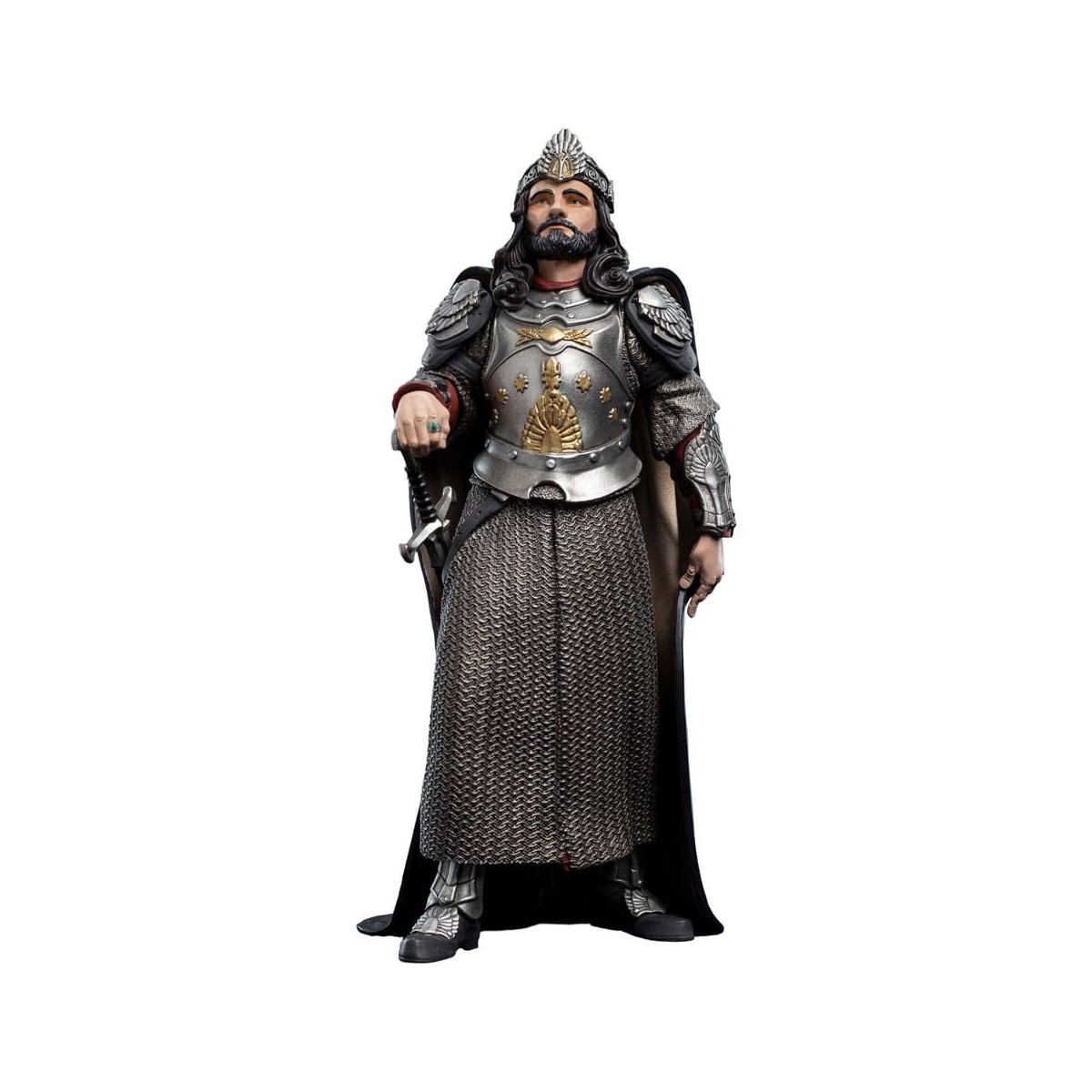 Statua Weta in vinile Il Signore degli Anelli - Mini Epics - Re Aragorn