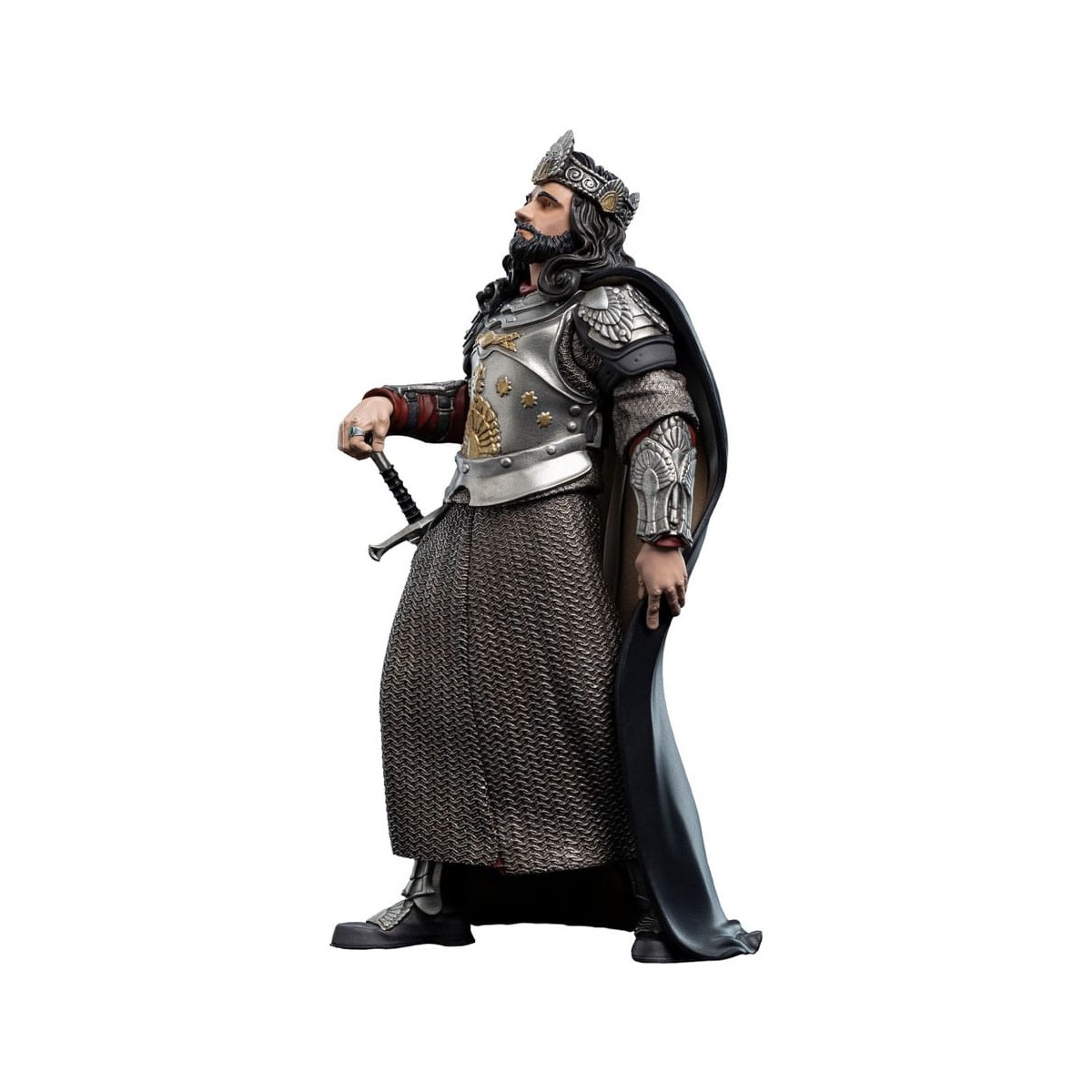 Statua Weta in vinile Il Signore degli Anelli - Mini Epics - Re Aragorn