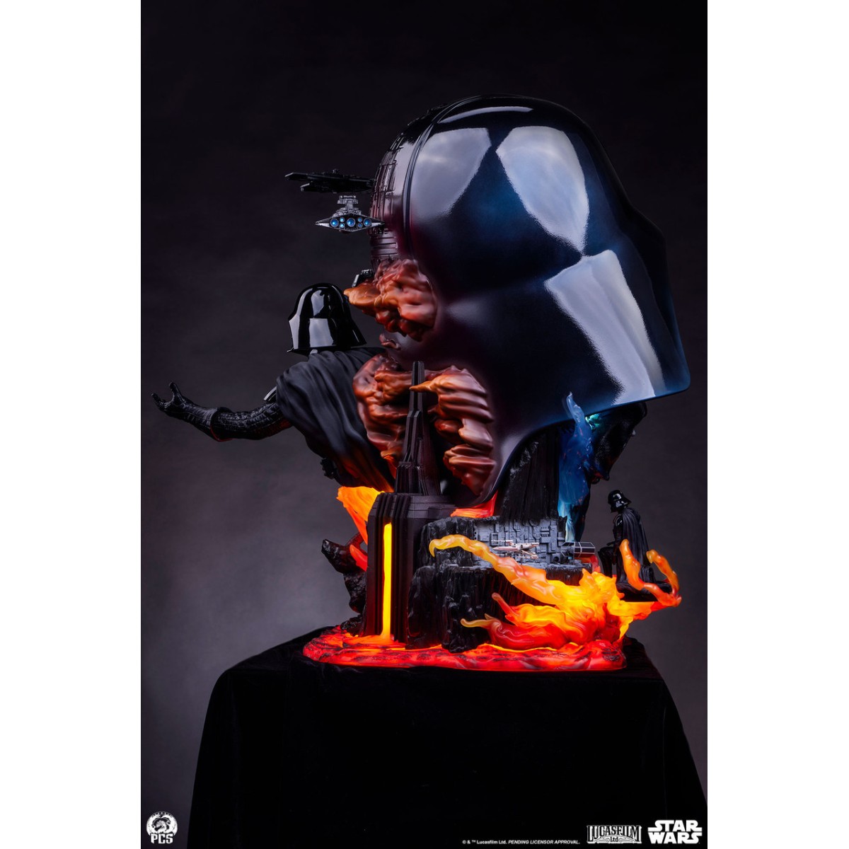 PCS Guerre Stellari - Busto di Darth Vader Fine Art