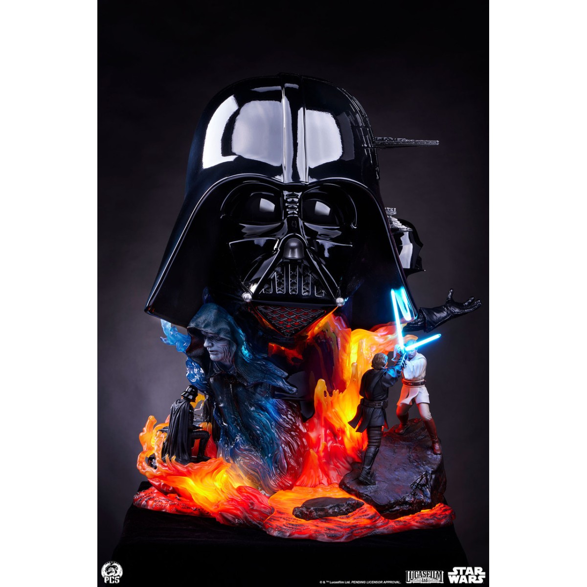 PCS Guerre Stellari - Busto di Darth Vader Fine Art