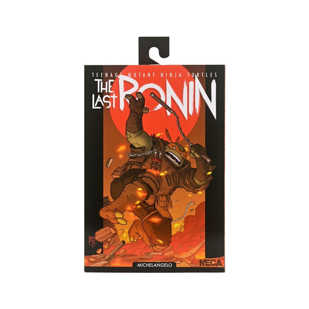 NECA - IDW Comics - Ultimate FLASHBACK MICHELAGELO L'ultimo Ronin - TMNT - Teenage Mutant Ninja Turtles