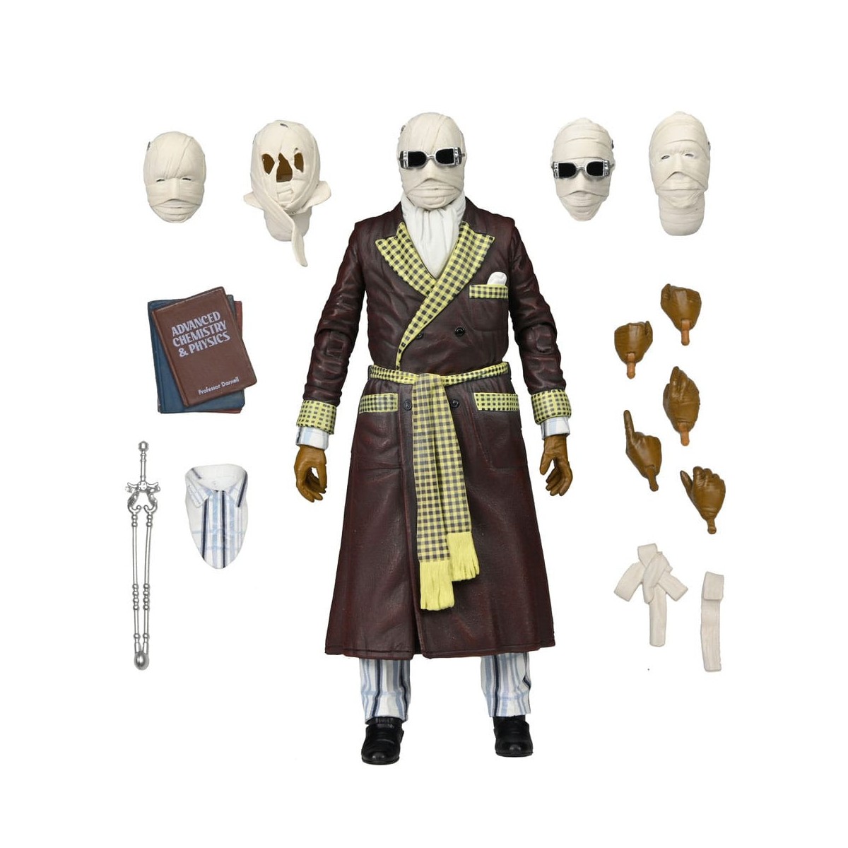 NECA - Ultimate The Invisible Man Kemp House (colore) - Mostri universali