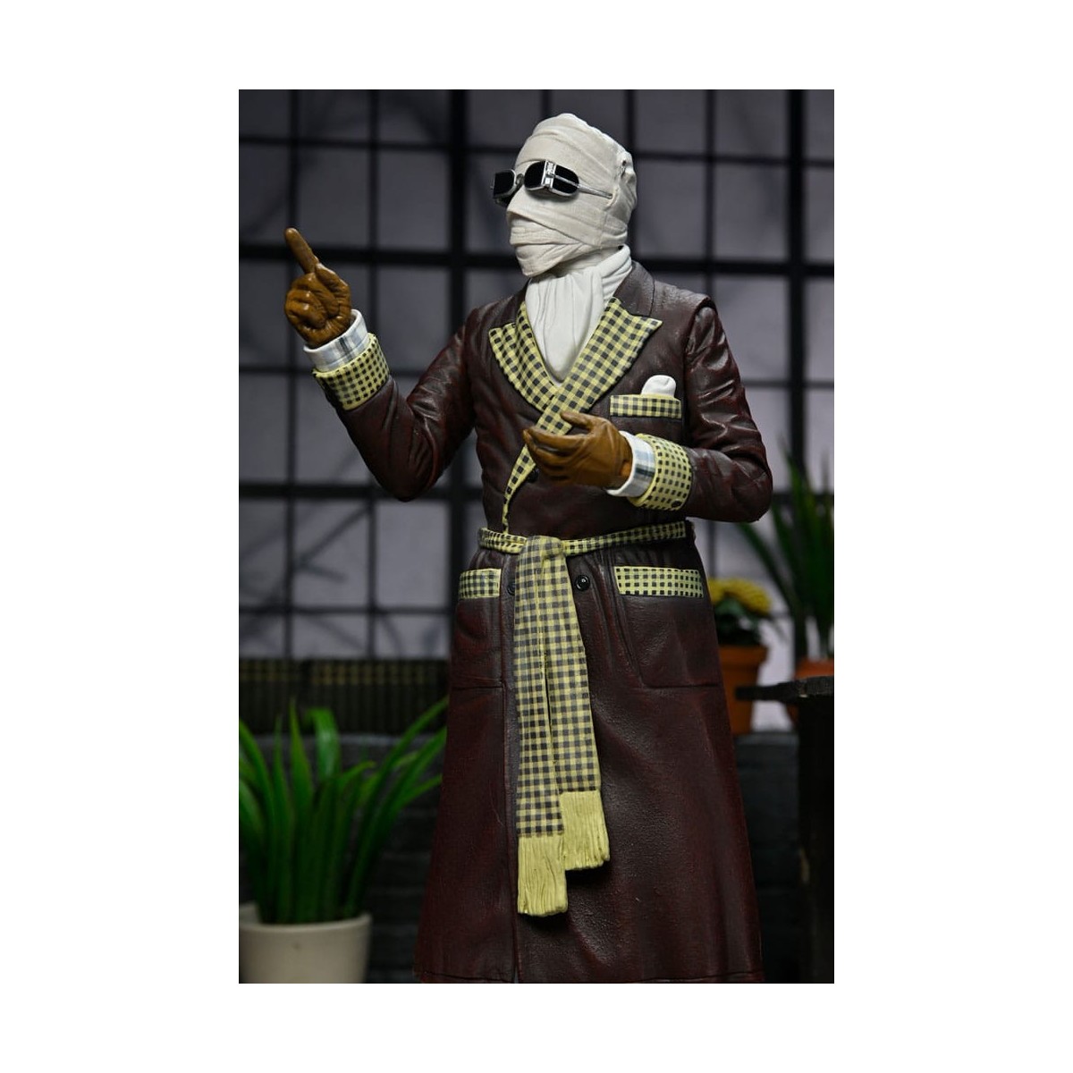 NECA - Ultimate The Invisible Man Kemp House (colore) - Mostri universali
