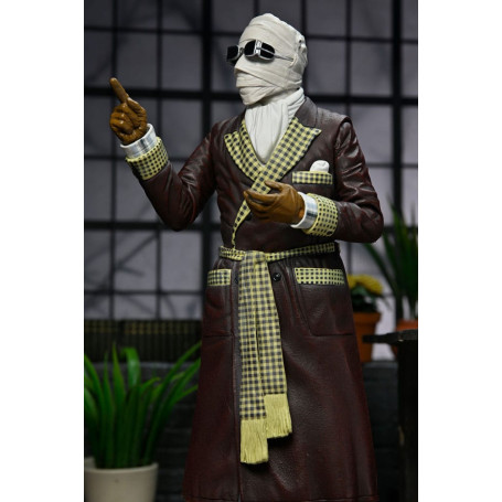 NECA - Ultimate The Invisible Man Kemp House (colore) - Mostri universali