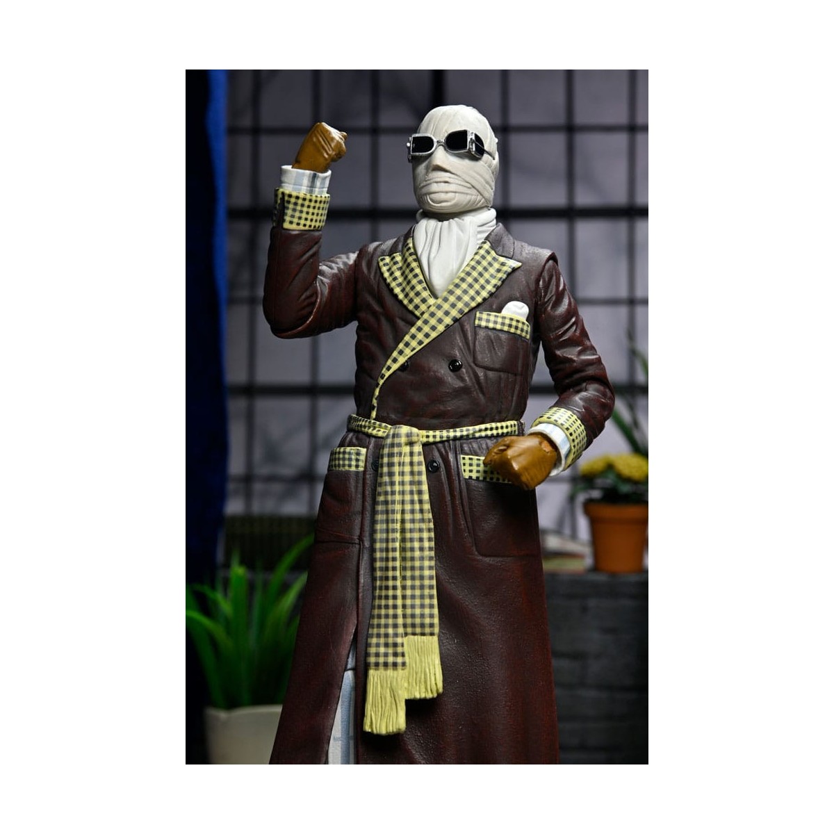 NECA - Ultimate The Invisible Man Kemp House (colore) - Mostri universali