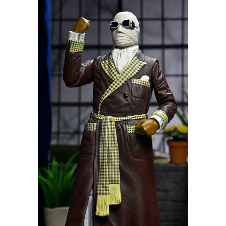 NECA - Ultimate The Invisible Man Kemp House (colore) - Mostri universali