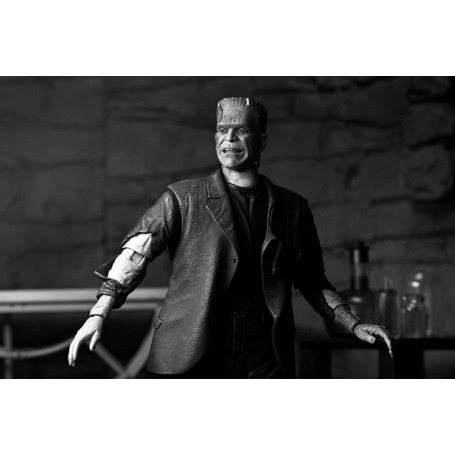 NECA - Mostro di Frankenstein definitivo (La sposa di Frankenstein) Versione in bianco e nero - Mostri universali