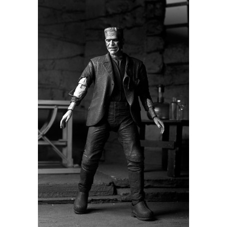 NECA - Mostro di Frankenstein definitivo (La sposa di Frankenstein) Versione in bianco e nero - Mostri universali