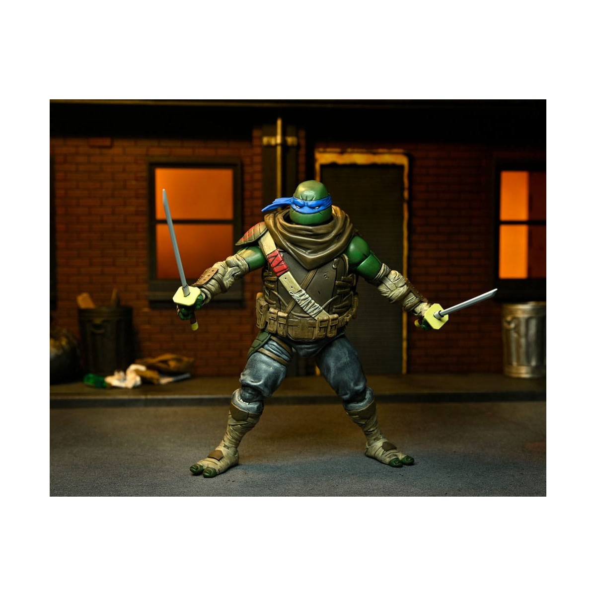 NECA - IDW Comics - Ultimate LEONARDO L'Ultimo Ronin - TMNT - Teenage Mutant Ninja Turtles