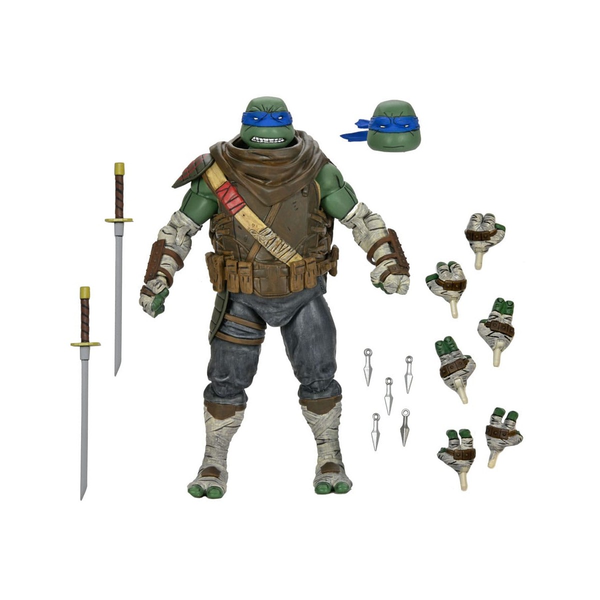 NECA - IDW Comics - Ultimate LEONARDO L'Ultimo Ronin - TMNT - Teenage Mutant Ninja Turtles