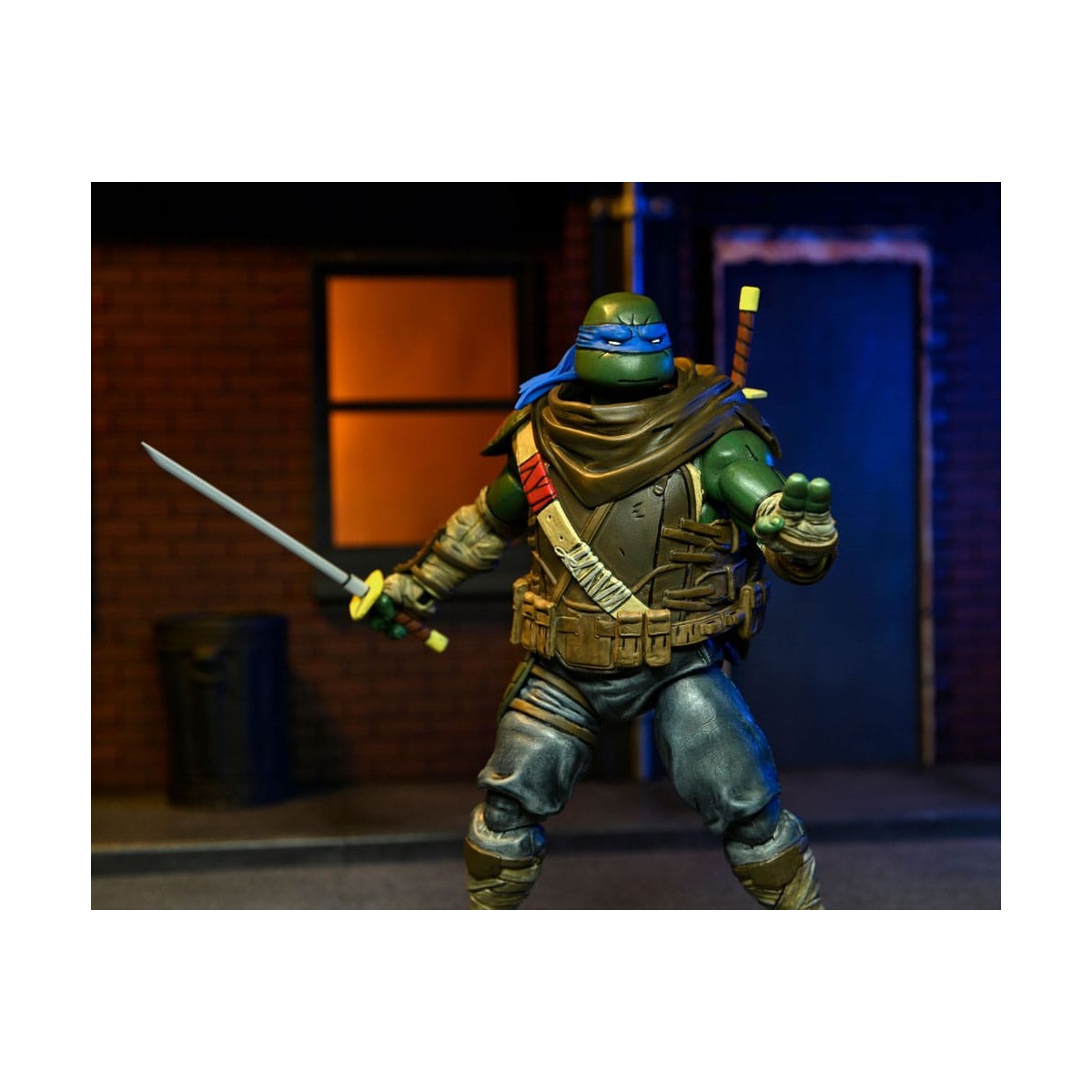 NECA - IDW Comics - Ultimate LEONARDO L'Ultimo Ronin - TMNT - Teenage Mutant Ninja Turtles