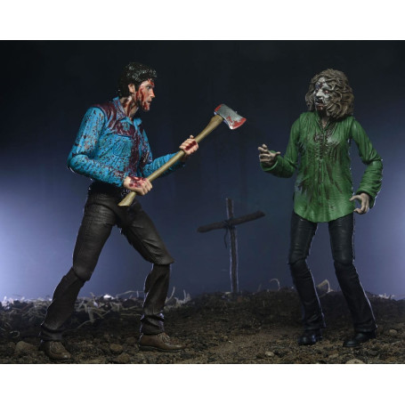 Neca Evil Dead - Ultimate Bloody Ash & Cheryl Williams
