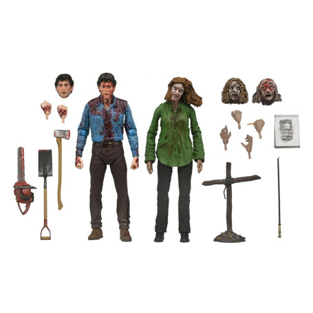 Neca Evil Dead - Ultimate Bloody Ash & Cheryl Williams