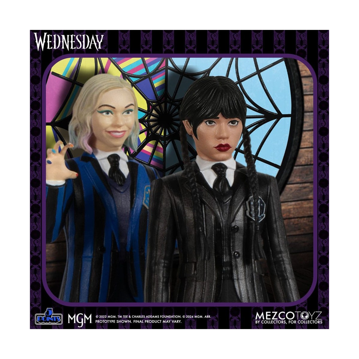 Mezco 5 punti - Mercoledì e Enid Boxed Set - Mercoledì