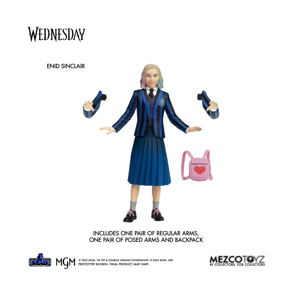 Mezco 5 punti - Mercoledì e Enid Boxed Set - Mercoledì