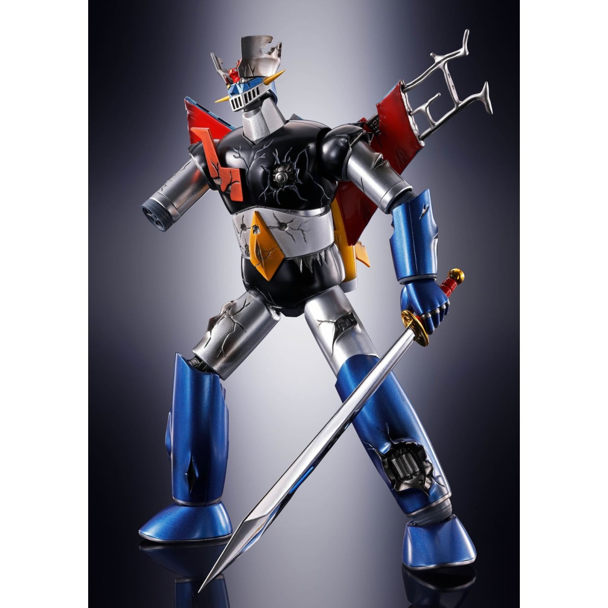 Bandai GX-105D MAZINGER Z Kakumei Shinka danneggiato Ver. - Anima di Chogokin