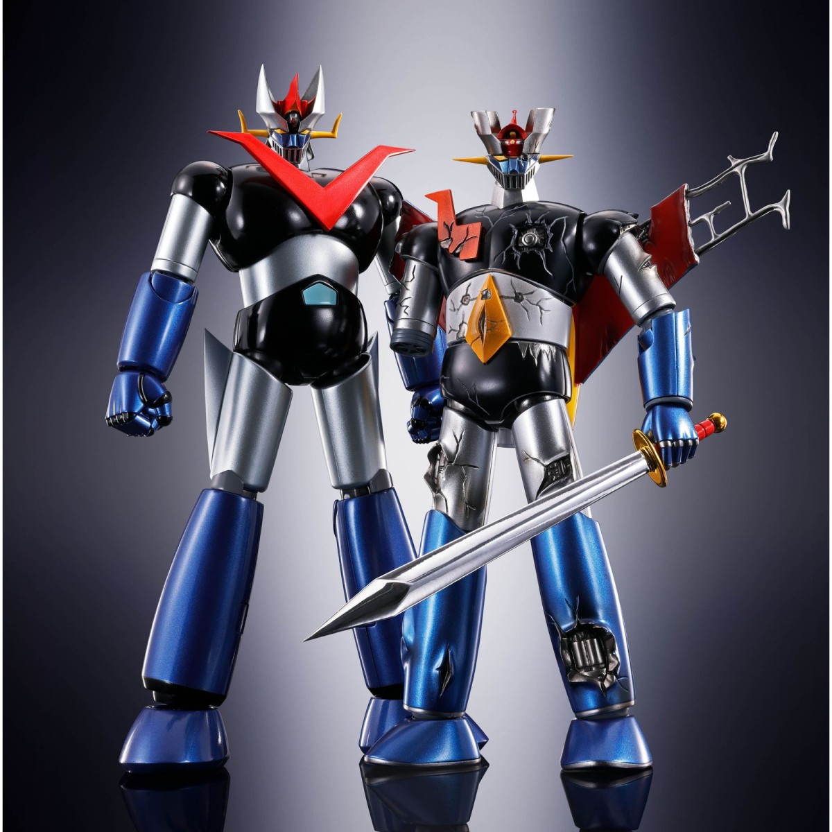 Bandai GX-105D MAZINGER Z Kakumei Shinka danneggiato Ver. - Anima di Chogokin