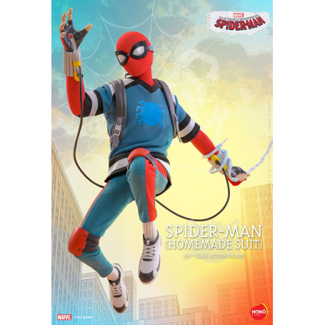 Hot Toys/Hono Studio - Marvel - Il tuo vero Uomo Ragno - Spider-Man (Tuta fatta in casa) 1/6