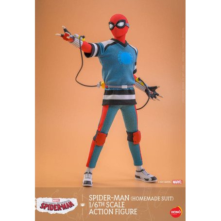 Hot Toys/Hono Studio - Marvel - Il tuo vero Uomo Ragno - Spider-Man (Tuta fatta in casa) 1/6