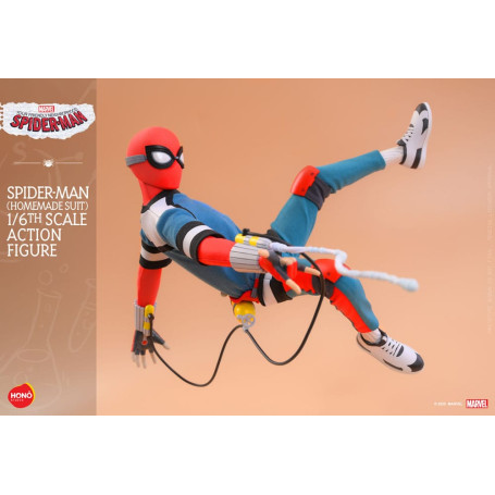 Hot Toys/Hono Studio - Marvel - Il tuo vero Uomo Ragno - Spider-Man (Tuta fatta in casa) 1/6