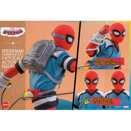 Hot Toys/Hono Studio - Marvel - Il tuo vero Uomo Ragno - Spider-Man (Tuta fatta in casa) 1/6