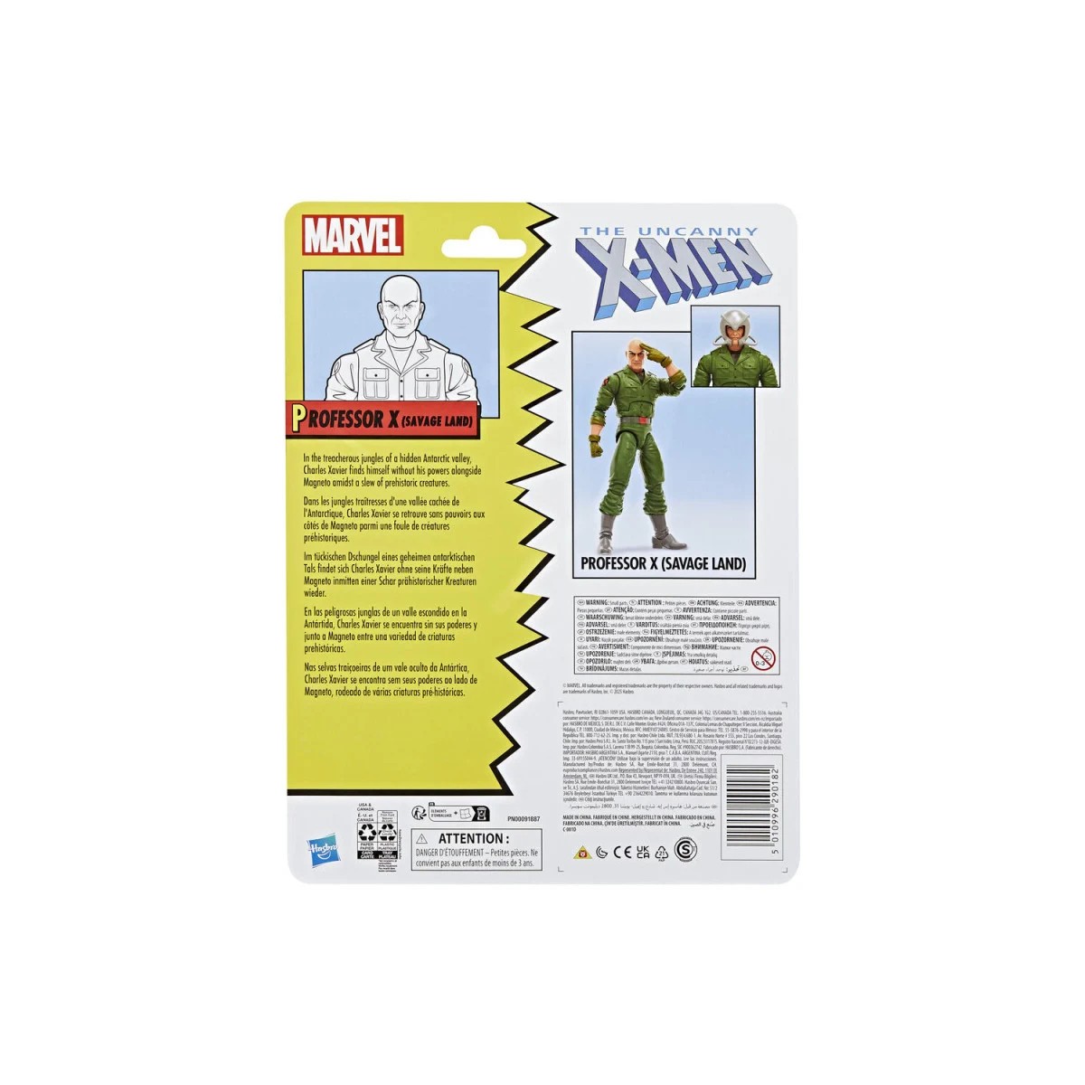 Hasbro Marvel Serie Leggende Uncanny X-Men - Professor X Savage Land