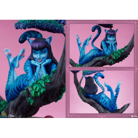 Sideshow - Lady Stregatto - Alice Au Pays Des Merveilles - Collezione Fantasie da Favola Campbell