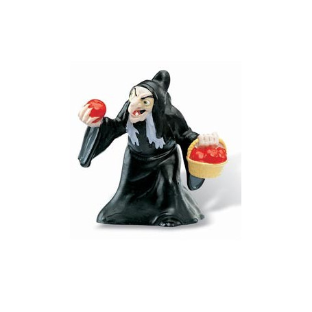 BullyLand Blanche Neige et les Sept Nains figurine Sorciere 7 cm