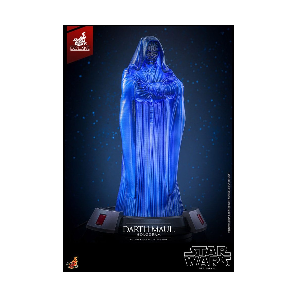 Hot Toys Star Wars - Ologramma di Darth Maul in esclusiva - Episodio I
