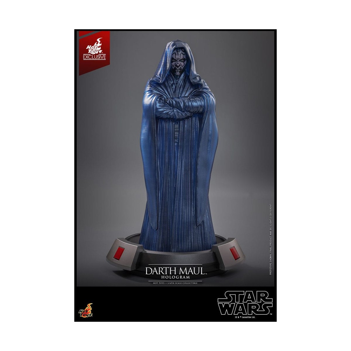 Hot Toys Star Wars - Ologramma di Darth Maul in esclusiva - Episodio I