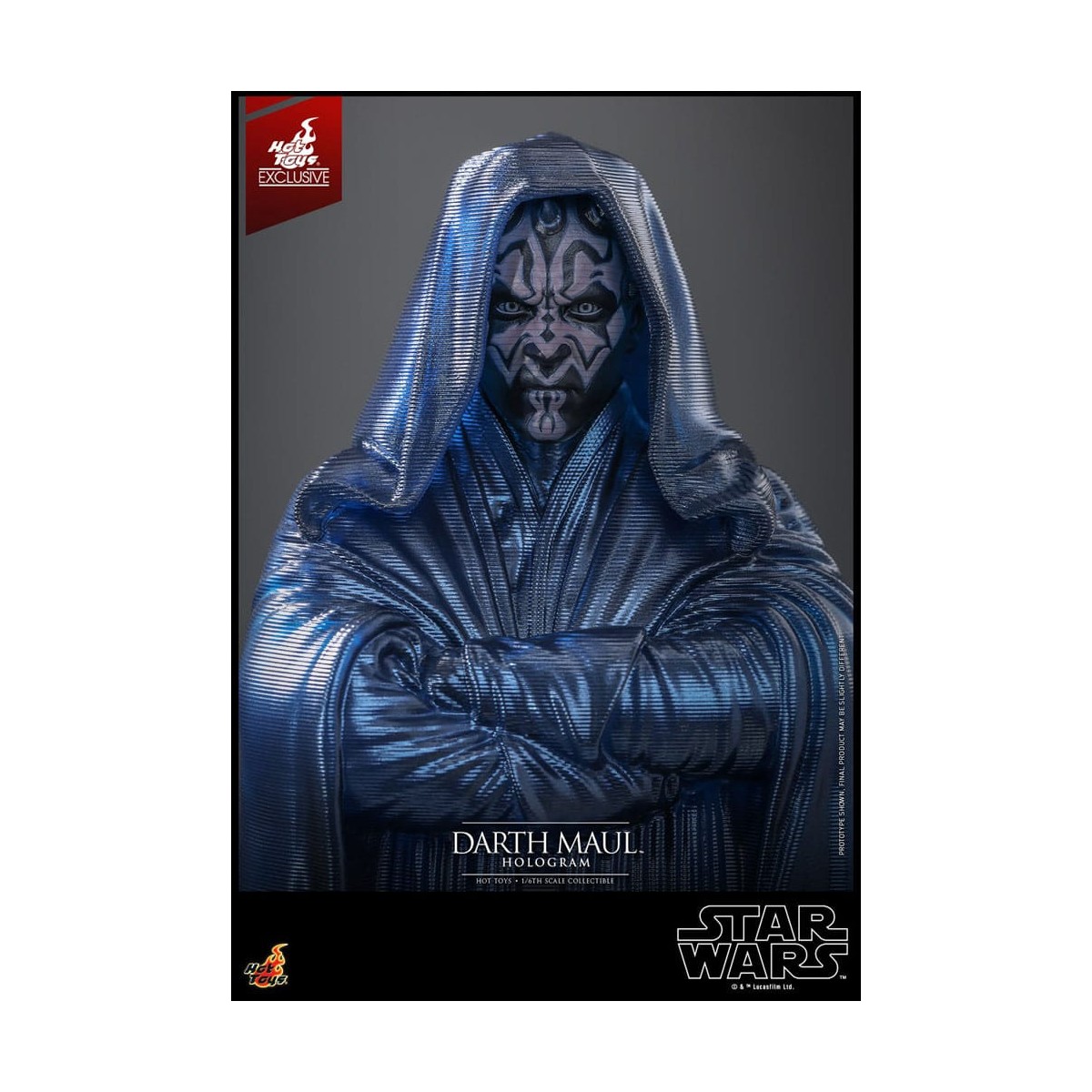 Hot Toys Star Wars - Ologramma di Darth Maul in esclusiva - Episodio I
