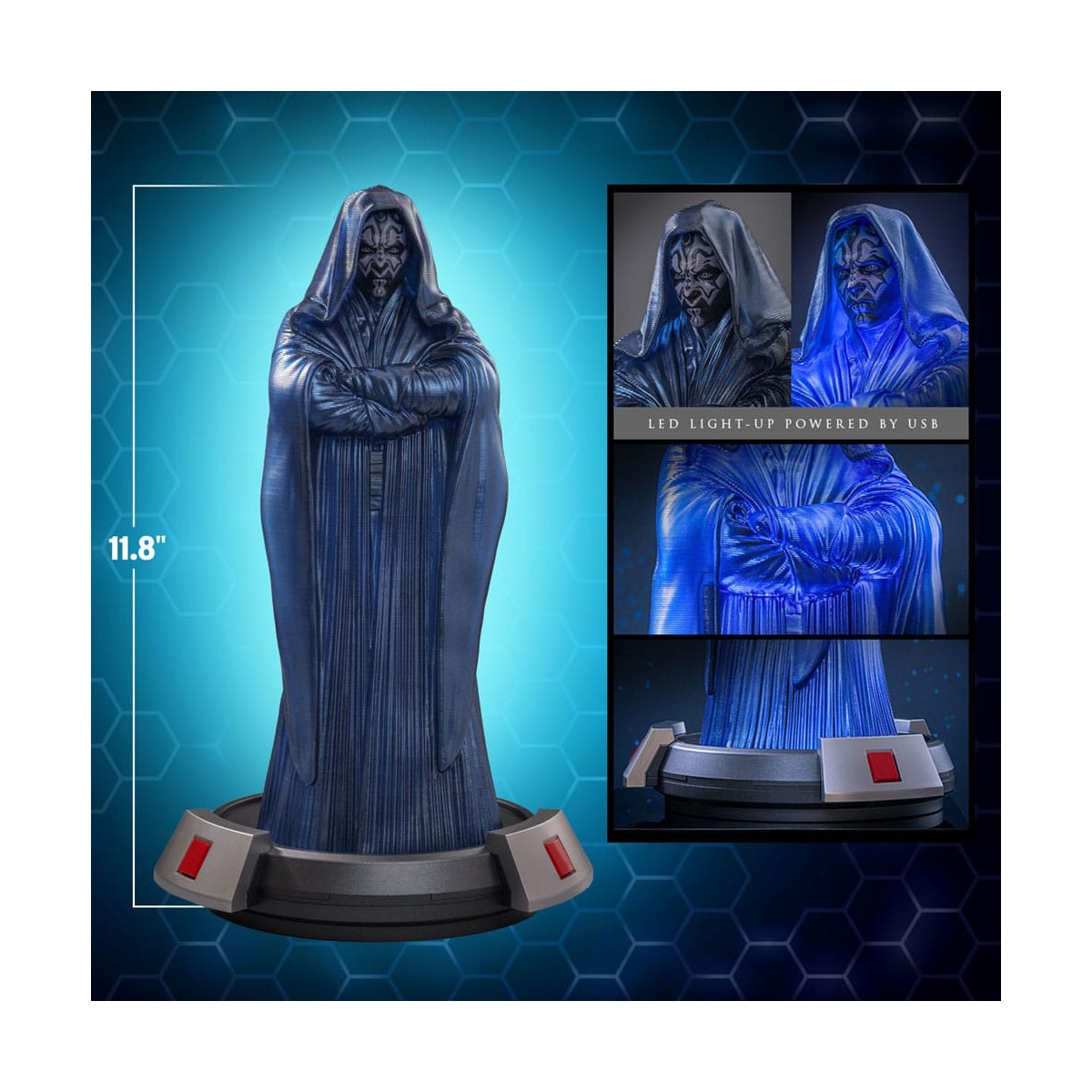Hot Toys Star Wars - Ologramma di Darth Maul in esclusiva - Episodio I