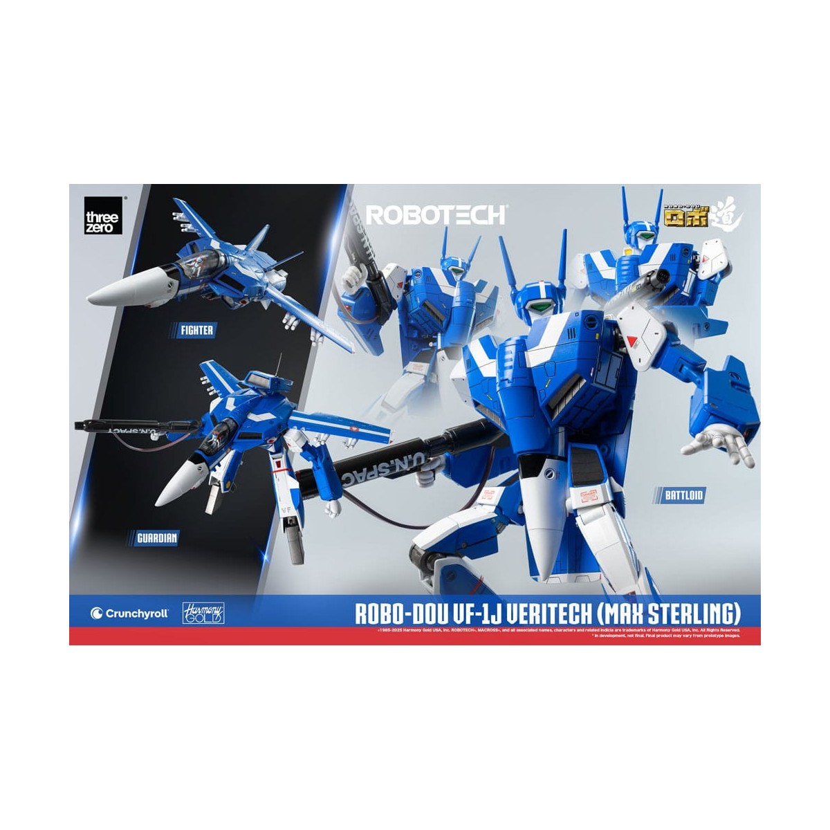 Tre Zero - ROBOTECH - VF-1J Veritech (Max Sterling) Robo-Dou - Macross