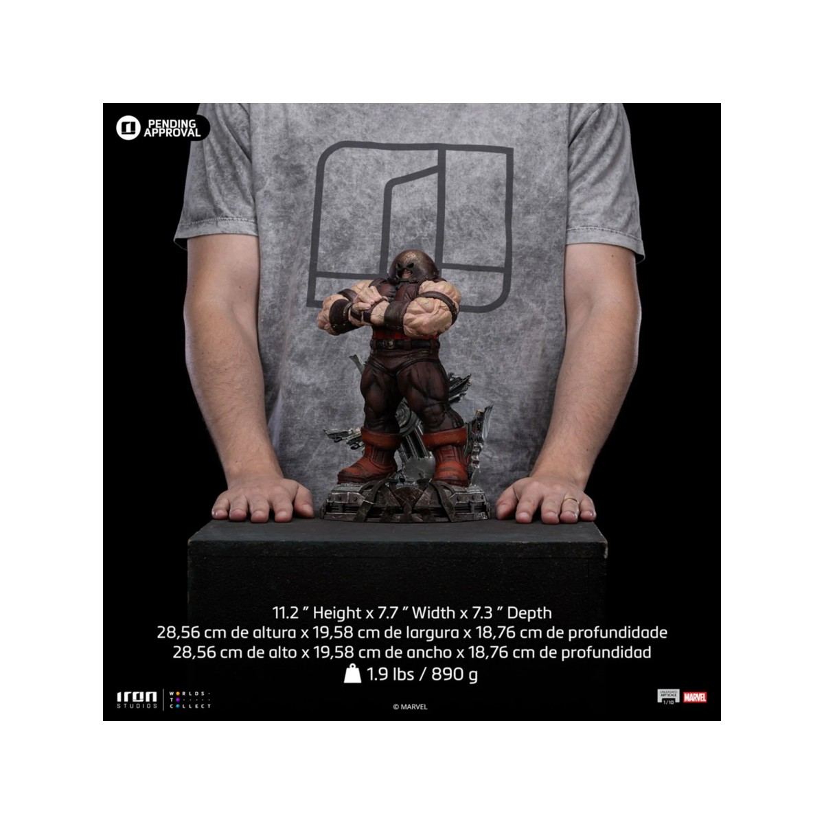 Iron Studios - Marvel Comics Juggernaut Unleashed BDS Arts Scala 1/10