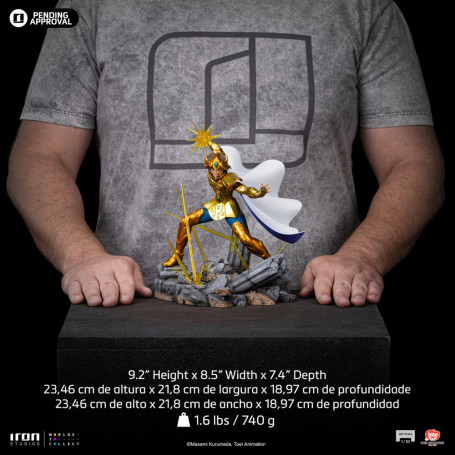 Iron Studios - Saint Seiya - Leo Aiolia BDS Art Scala 1/10 - I Cavalieri dello Zodiaco Aior del Leone