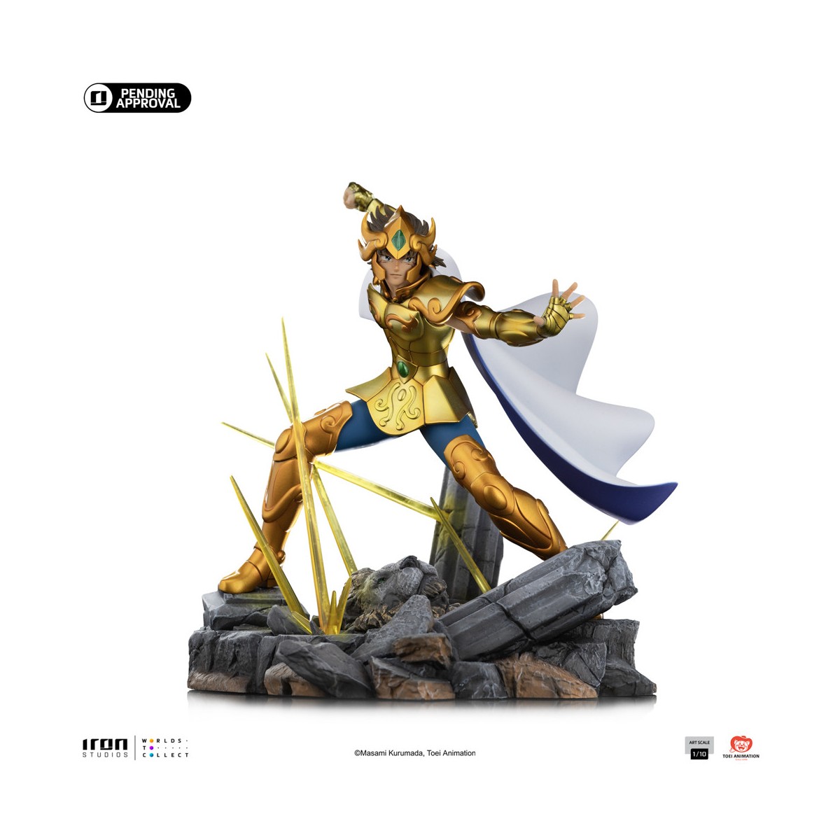 Iron Studios - Saint Seiya - Leo Aiolia BDS Art Scala 1/10 - I Cavalieri dello Zodiaco Aior del Leone