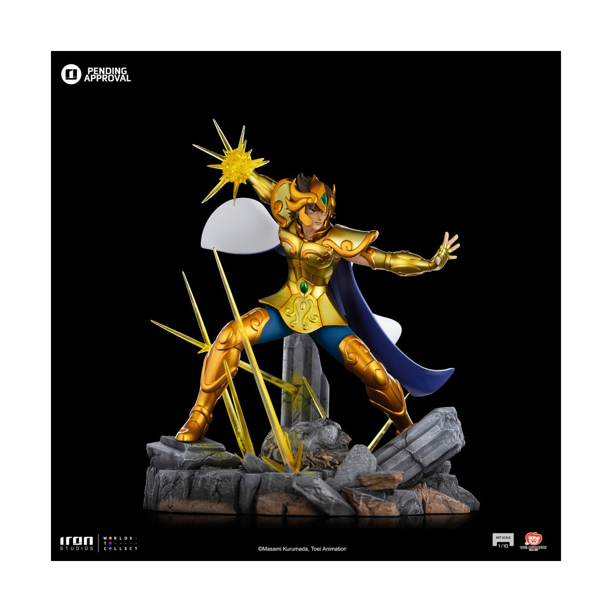 Iron Studios - Saint Seiya - Leo Aiolia BDS Art Scala 1/10 - I Cavalieri dello Zodiaco Aior del Leone