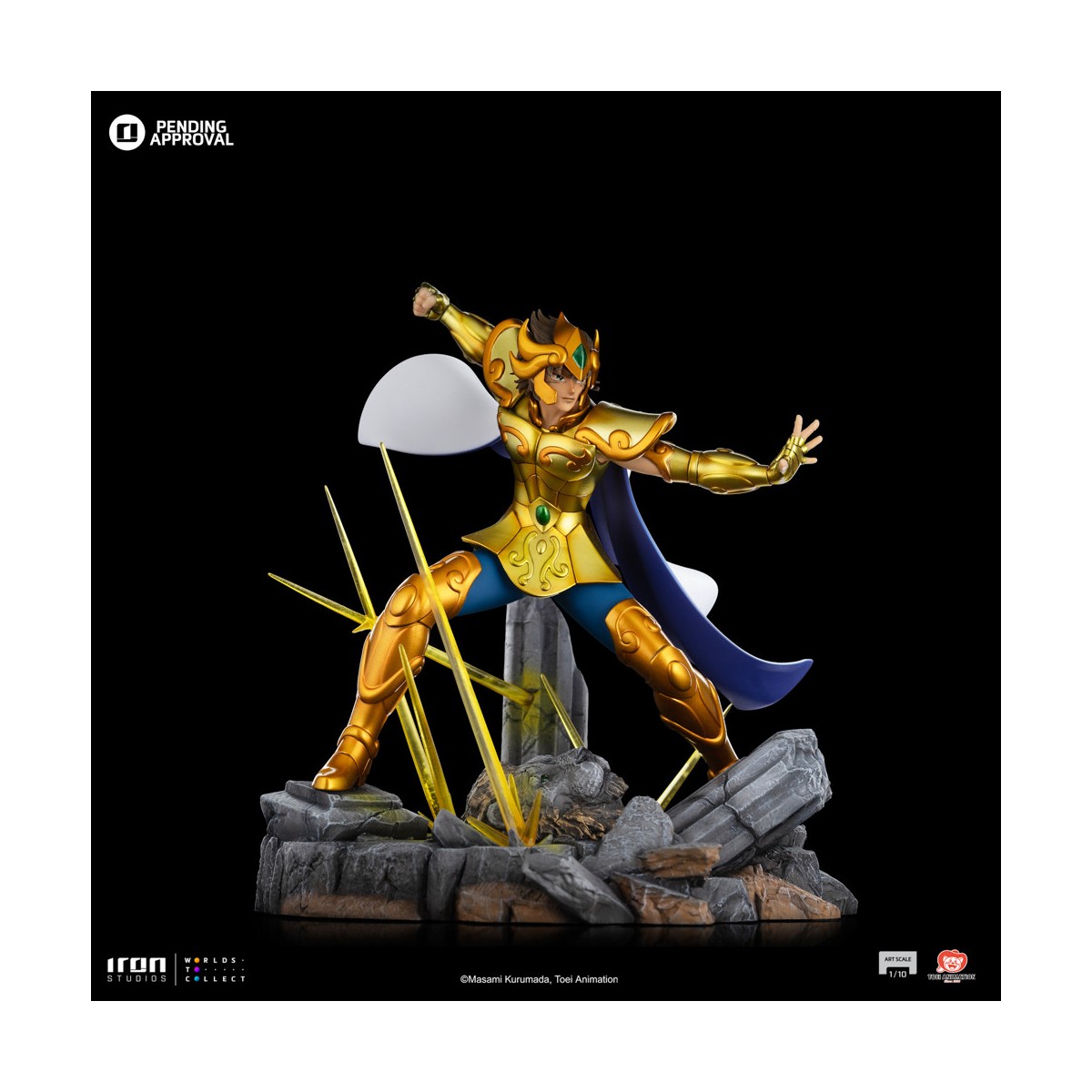 Iron Studios - Saint Seiya - Leo Aiolia BDS Art Scala 1/10 - I Cavalieri dello Zodiaco Aior del Leone