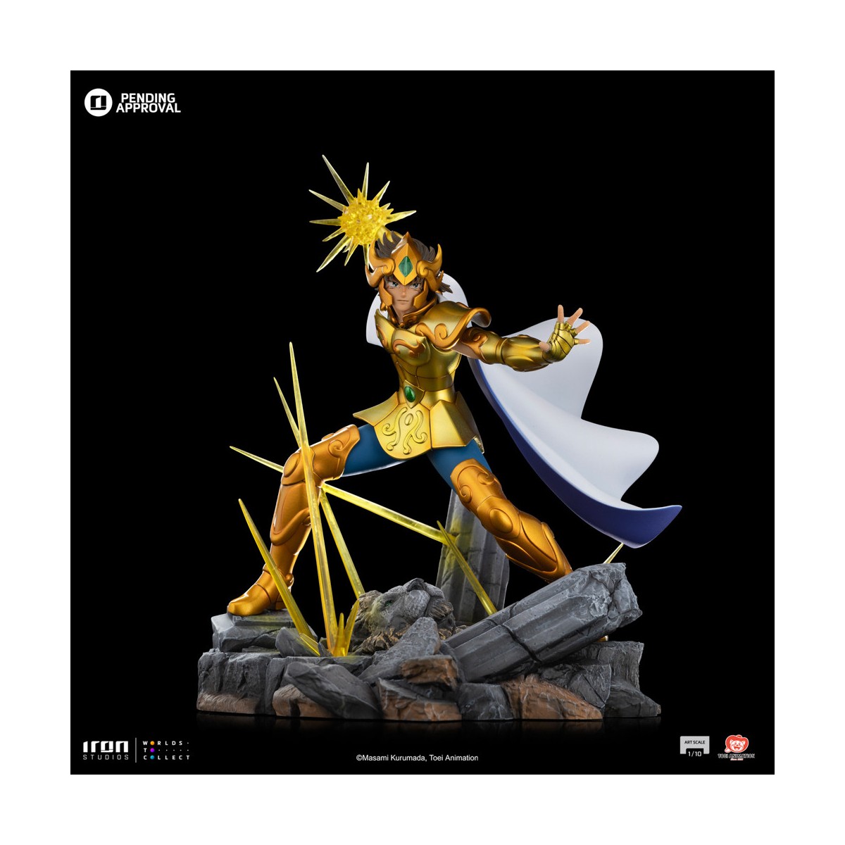 Iron Studios - Saint Seiya - Leo Aiolia BDS Art Scala 1/10 - I Cavalieri dello Zodiaco Aior del Leone