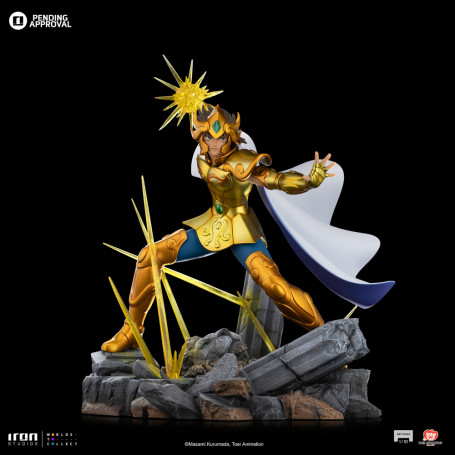 Iron Studios - Saint Seiya - Leo Aiolia BDS Art Scala 1/10 - I Cavalieri dello Zodiaco Aior del Leone
