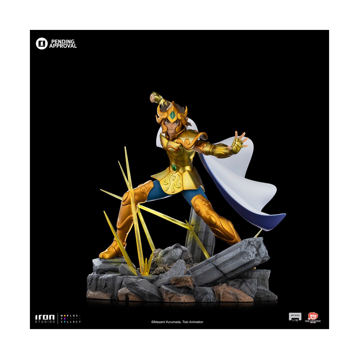 Iron Studios - Saint Seiya - Leo Aiolia BDS Art Scala 1/10 - I Cavalieri dello Zodiaco Aior del Leone