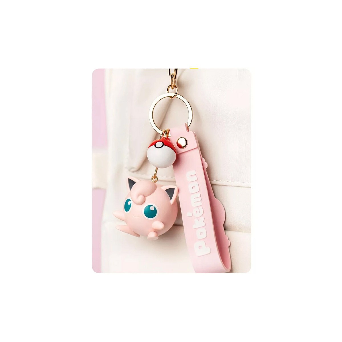 Funism Pokemon portachiavi Porte Cle Rondoudou - Jigglypuff - Purin