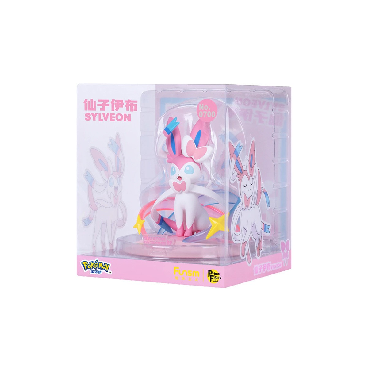 Funism - Pokemon Prime Figure Mini - NYMPHALI - Sylveon - Nymphia